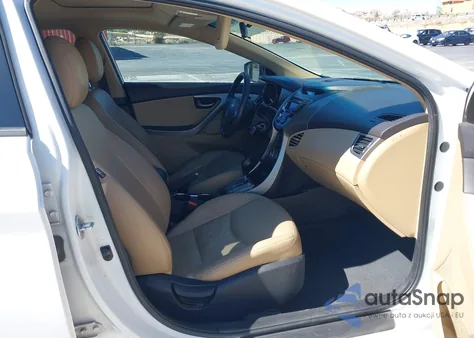 2013 Hyundai Elantra Limited z USA, uszkodzony, nr VIN 5NPDH4AE7DH233314